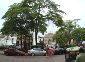 a square in Casco Viejo